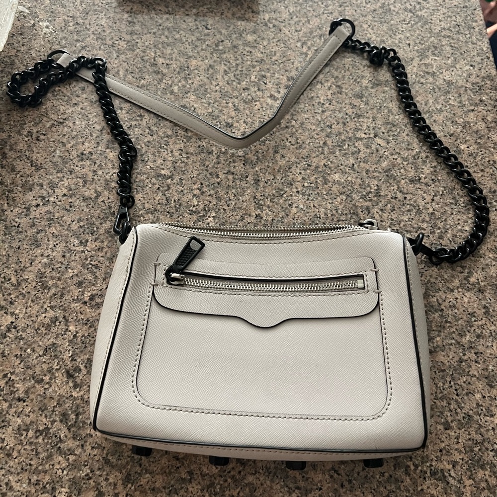 Rebecca minkoff cream crossbody
